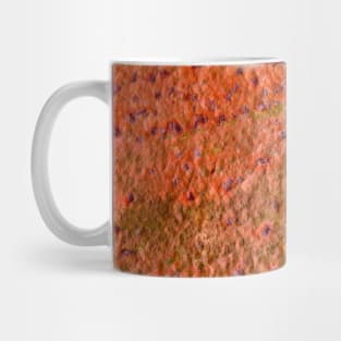 Old rusty steel plate Mug